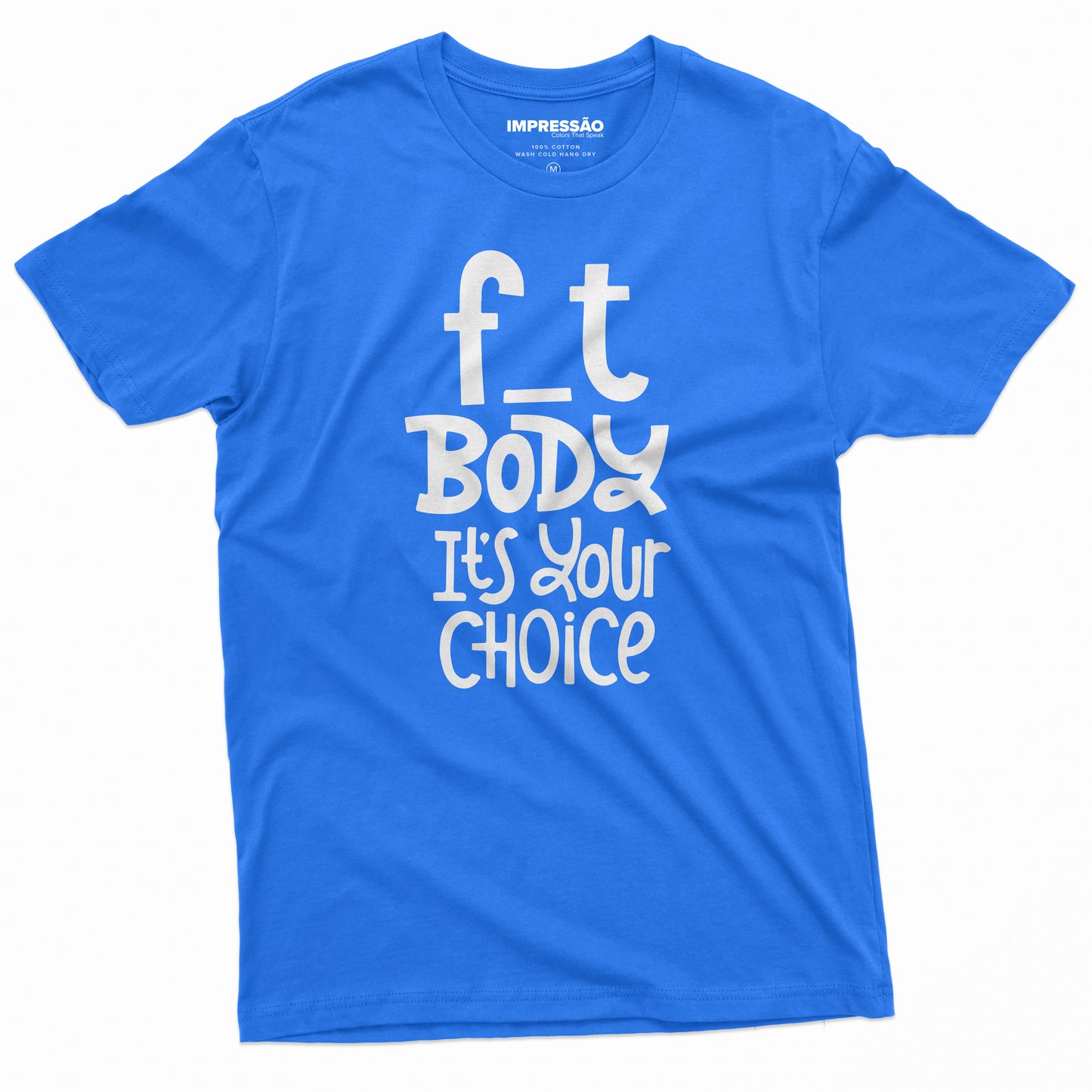 تي شيرت مطبوع مسبقًا فاخر – F_T BODY