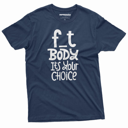 تي شيرت مطبوع مسبقًا فاخر – F_T BODY