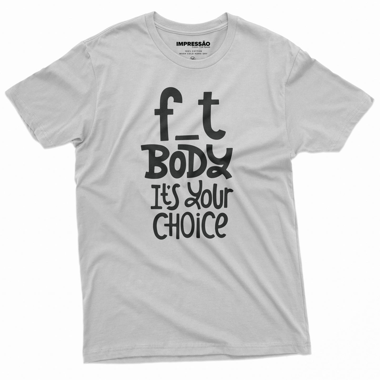 تي شيرت مطبوع مسبقًا فاخر – F_T BODY