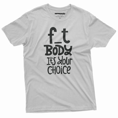 تي شيرت مطبوع مسبقًا فاخر – F_T BODY