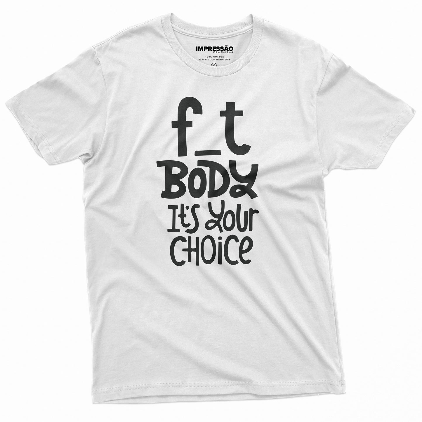 تي شيرت مطبوع مسبقًا فاخر – F_T BODY