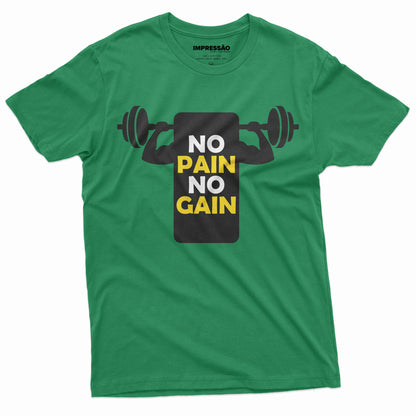 No Pain Premium Preprinted T-Shirt