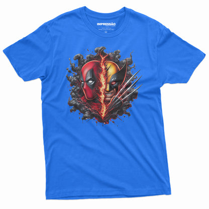 DeadPool & Wolverine Premium Preprinted T-Shirt