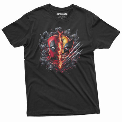 DeadPool & Wolverine Premium Preprinted T-Shirt