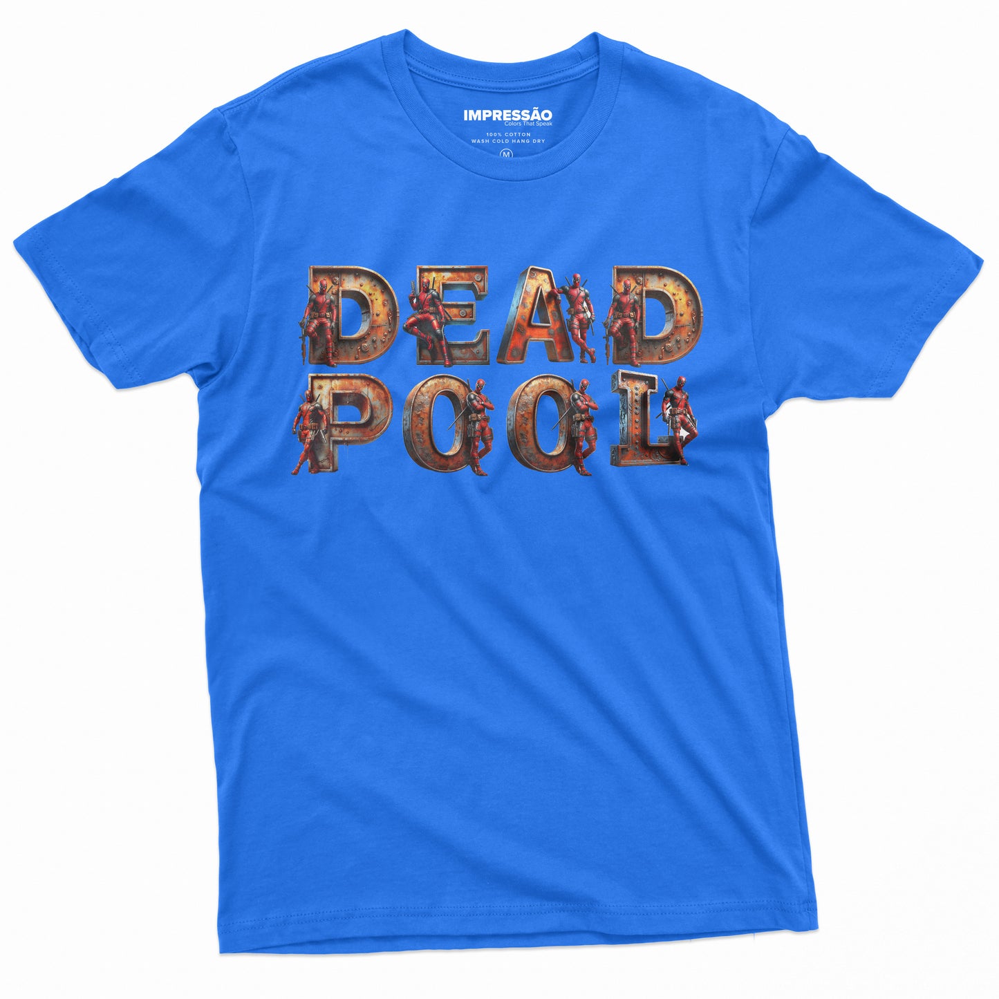 DeadPool (Letters) Premium Preprinted T-Shirt