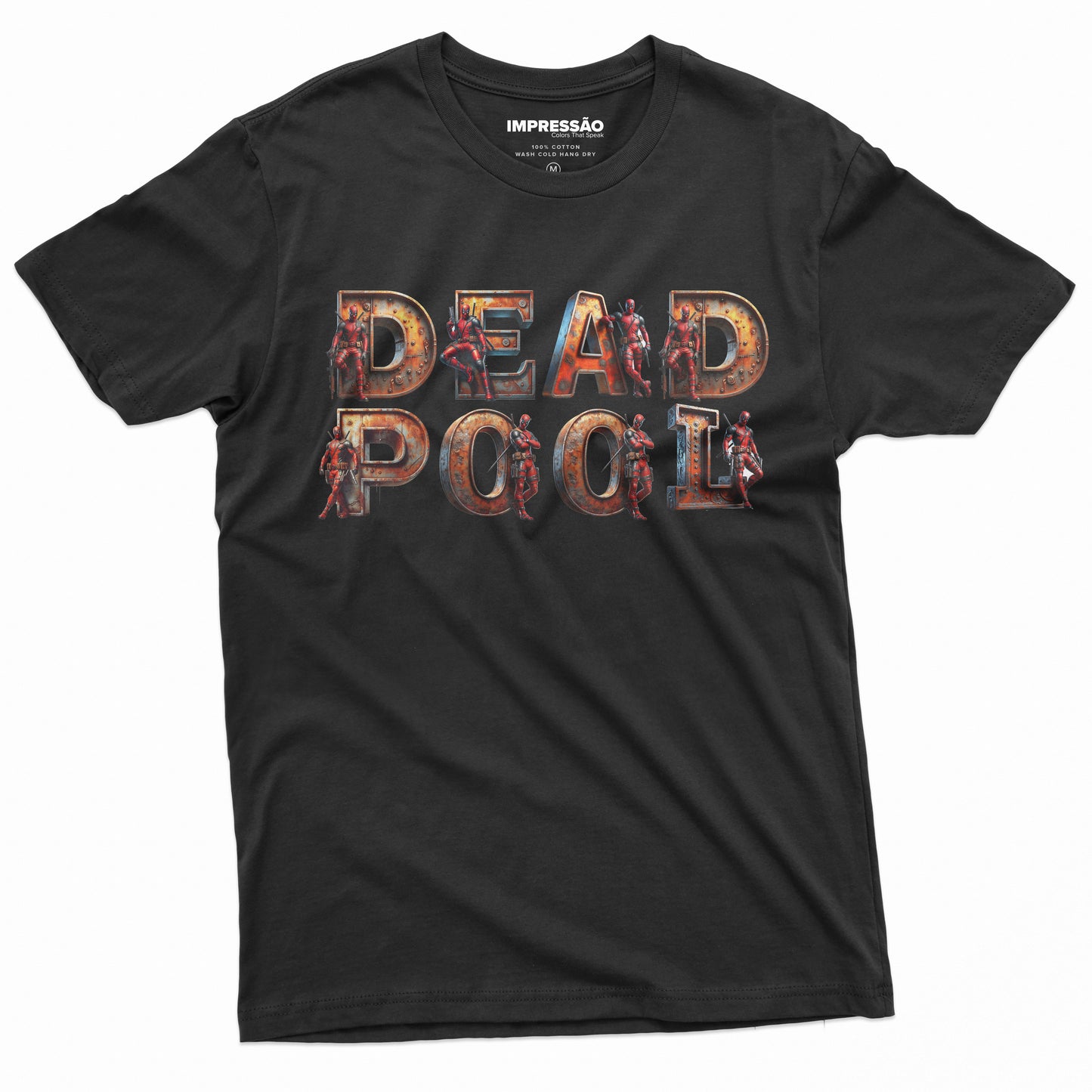 DeadPool (Letters) Premium Preprinted T-Shirt