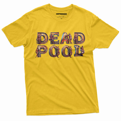 DeadPool (Letters) Premium Preprinted T-Shirt